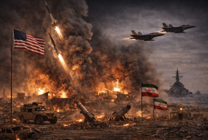 一年多，美国发动九次军事行动