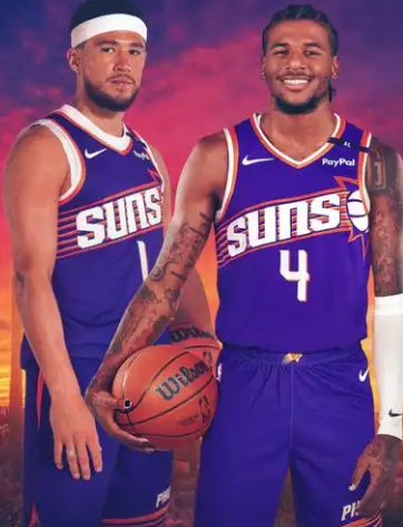 NBA附加赛，勇士对战太阳，我认为太阳有戏:
勇士没有开拓者的防守资源，布克肯定