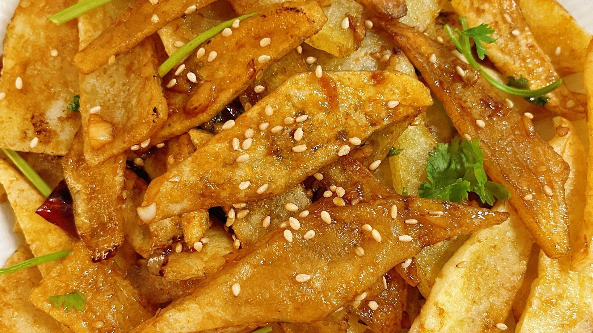 咔嚓一口就上瘾！酸甜酥脆风味土豆片，追剧神器！