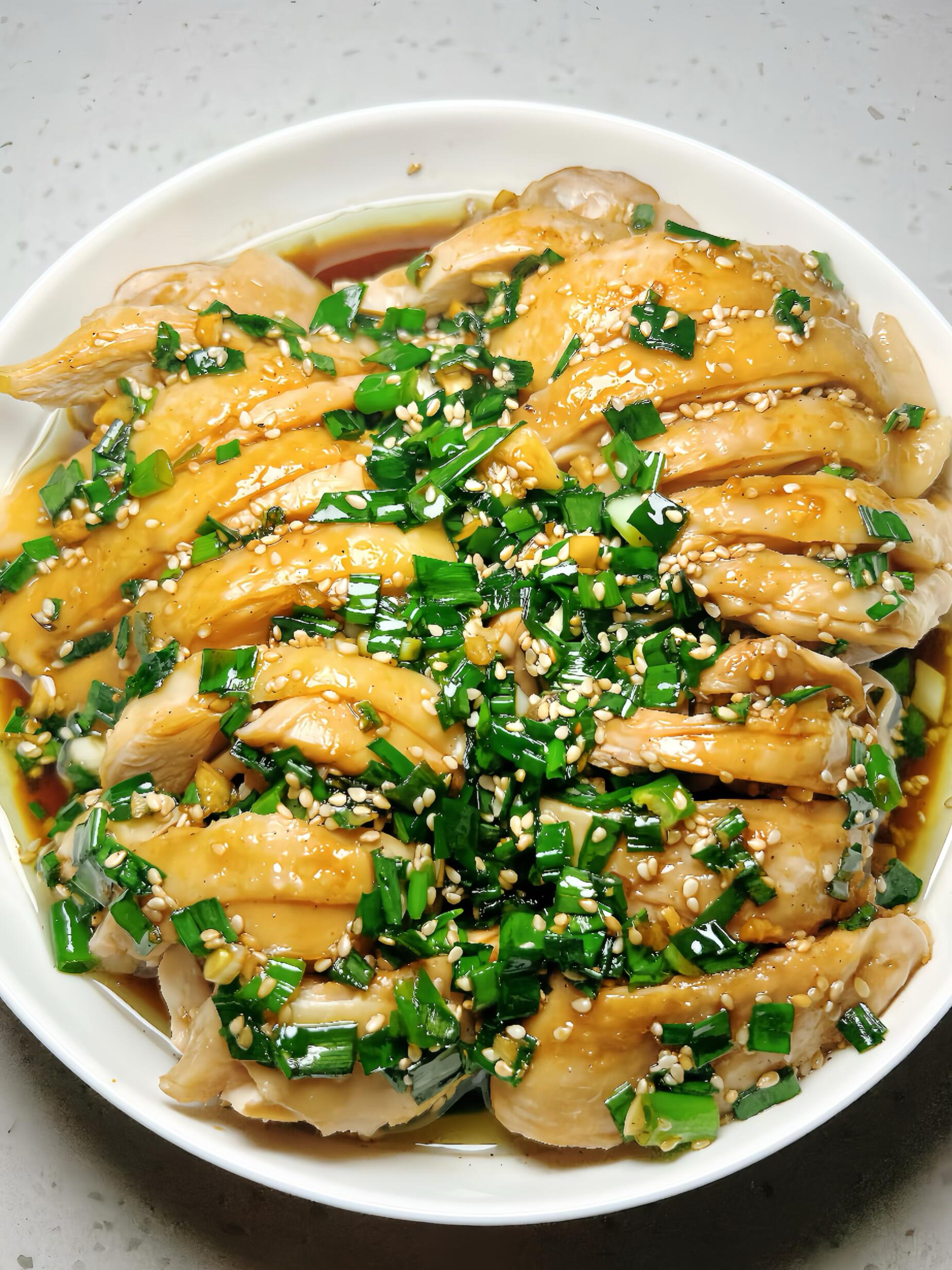 外面卖38一份的葱油鸡，在家做成本不到10块！鲜嫩爆汁太香了