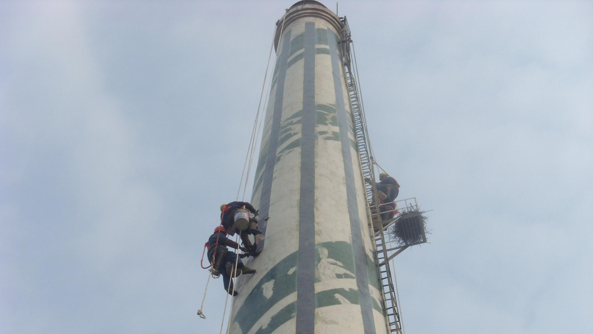 砼烟囱加固防腐全覆盖 长效安全运维再提升