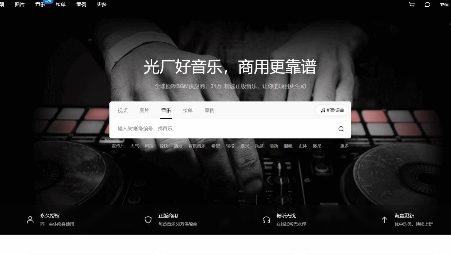 视频配乐版权怎么处理？2026年5个终身授权音乐素材网站对比