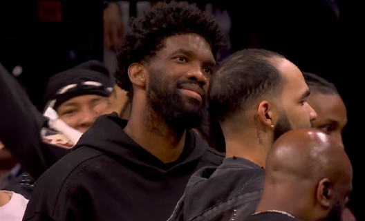 76人锁定东部第7，要去打凯尔特人了。比德那渴望的眼神，要遇上老对手了。