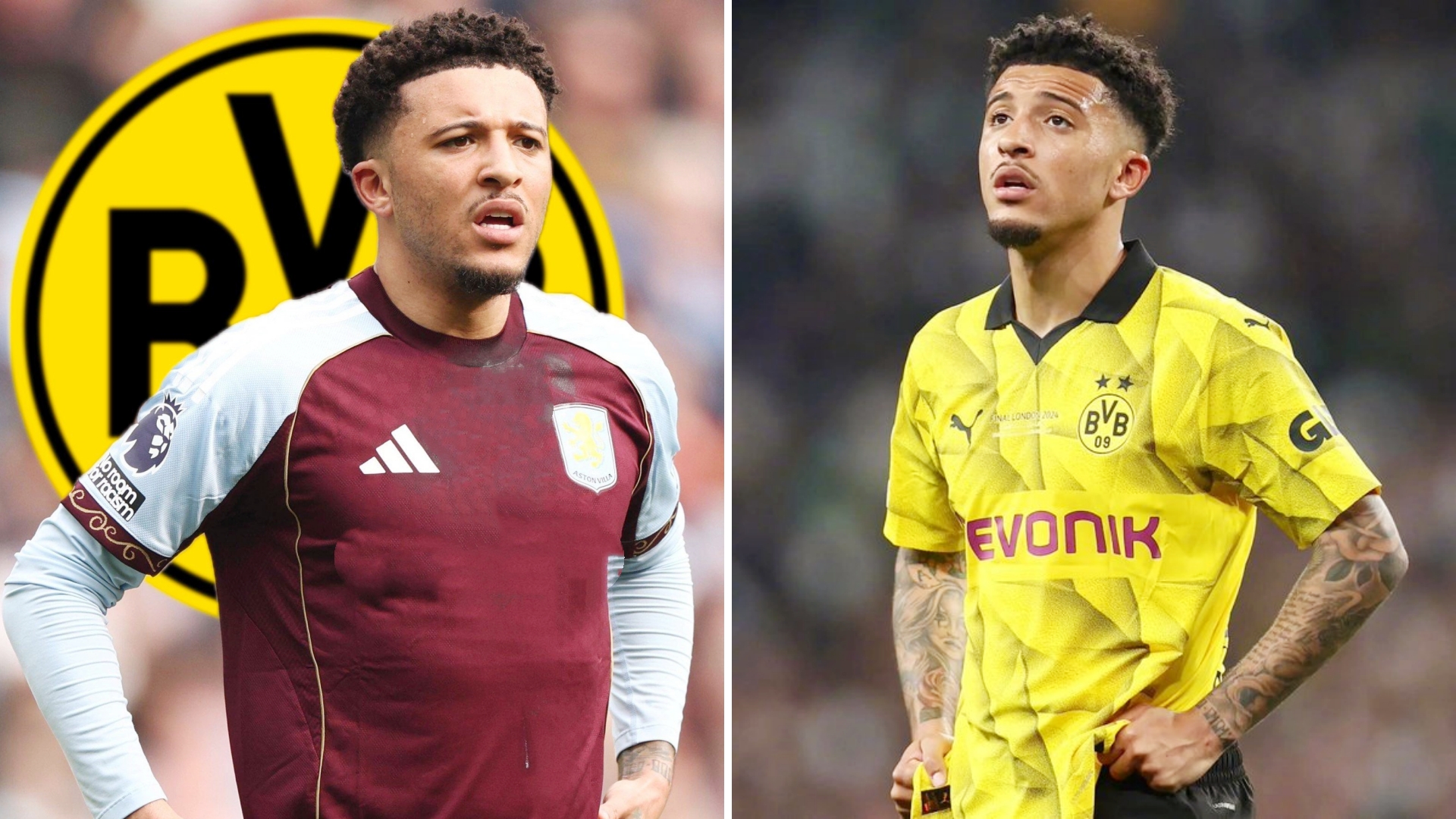 记者消息，25岁的桑乔确定赛季后离开曼联，多特有意引进。
桑乔2021年加盟曼联