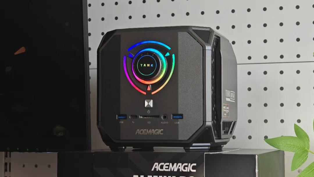 锐龙AI Max+ 395太强了！阿迈奇M1A PRO+迷你AI工作站评测