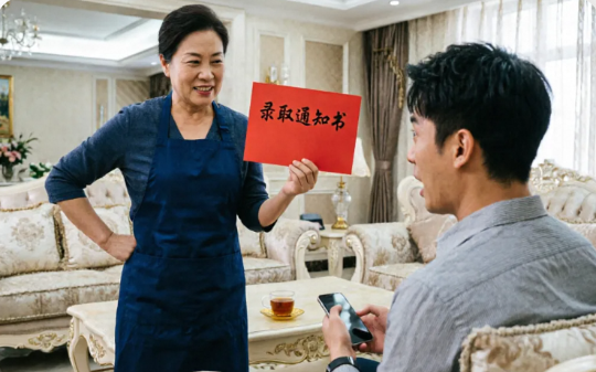 保姆拿清北录取书逼我离婚娶她女儿，我老婆笑着甩出一张纸，她当场瘫了……