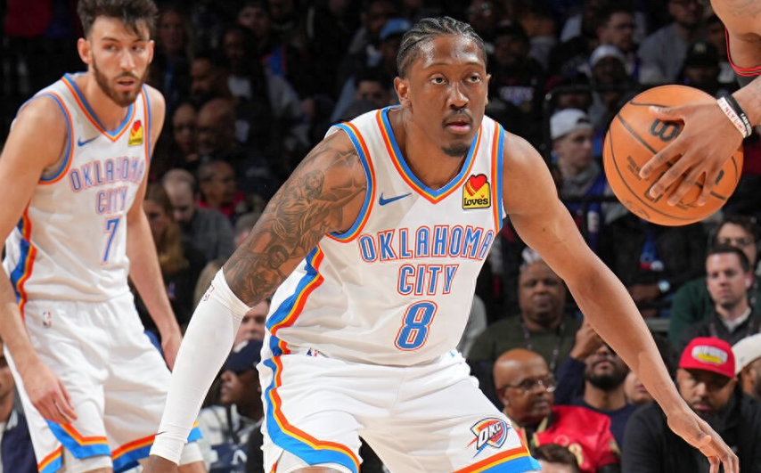 这杰威真不想说了，本赛季下滑成啥样了？

我之前说过他复出只会影响雷霆化学反应，