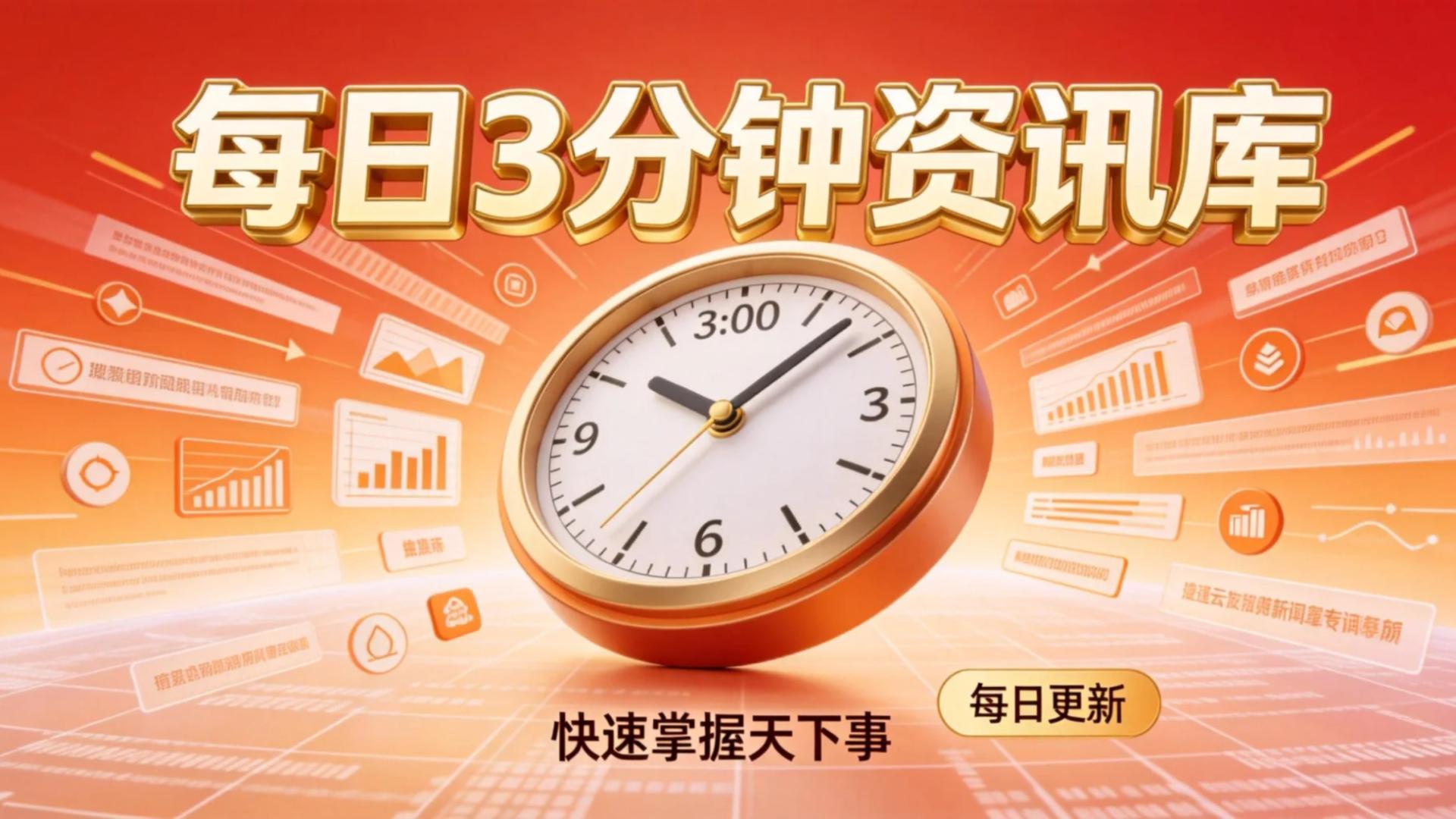 3月29日资讯｜科技+民生，速览天下事