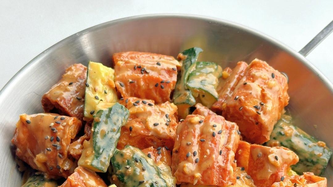 酥脆油条撞上清爽黄瓜，一勺灵魂麻酱惊艳了味蕾