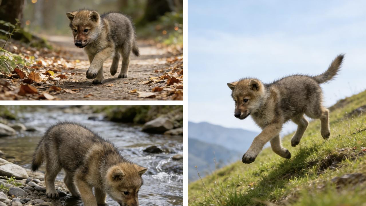 我把狼崽养大后：当北斗成为父亲