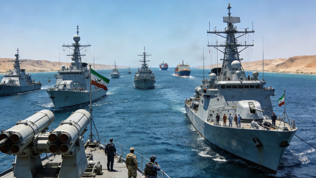 8 天 42 架运输机 + 10 艘军舰压境！美伊对峙彻底升级，霍尔木兹海峡要燃？