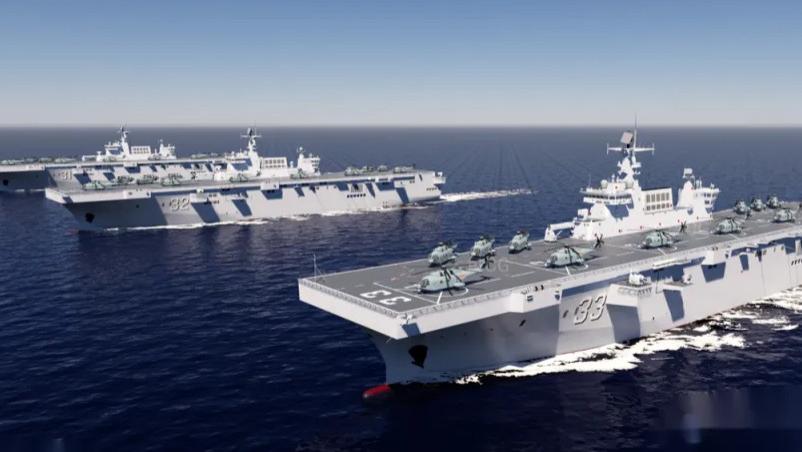 美媒提醒：一旦中美打起来，解放军航母、两栖攻击舰才是关键
