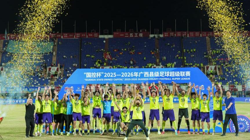 夺冠！柳南五菱队斩获首届广西县超总冠军