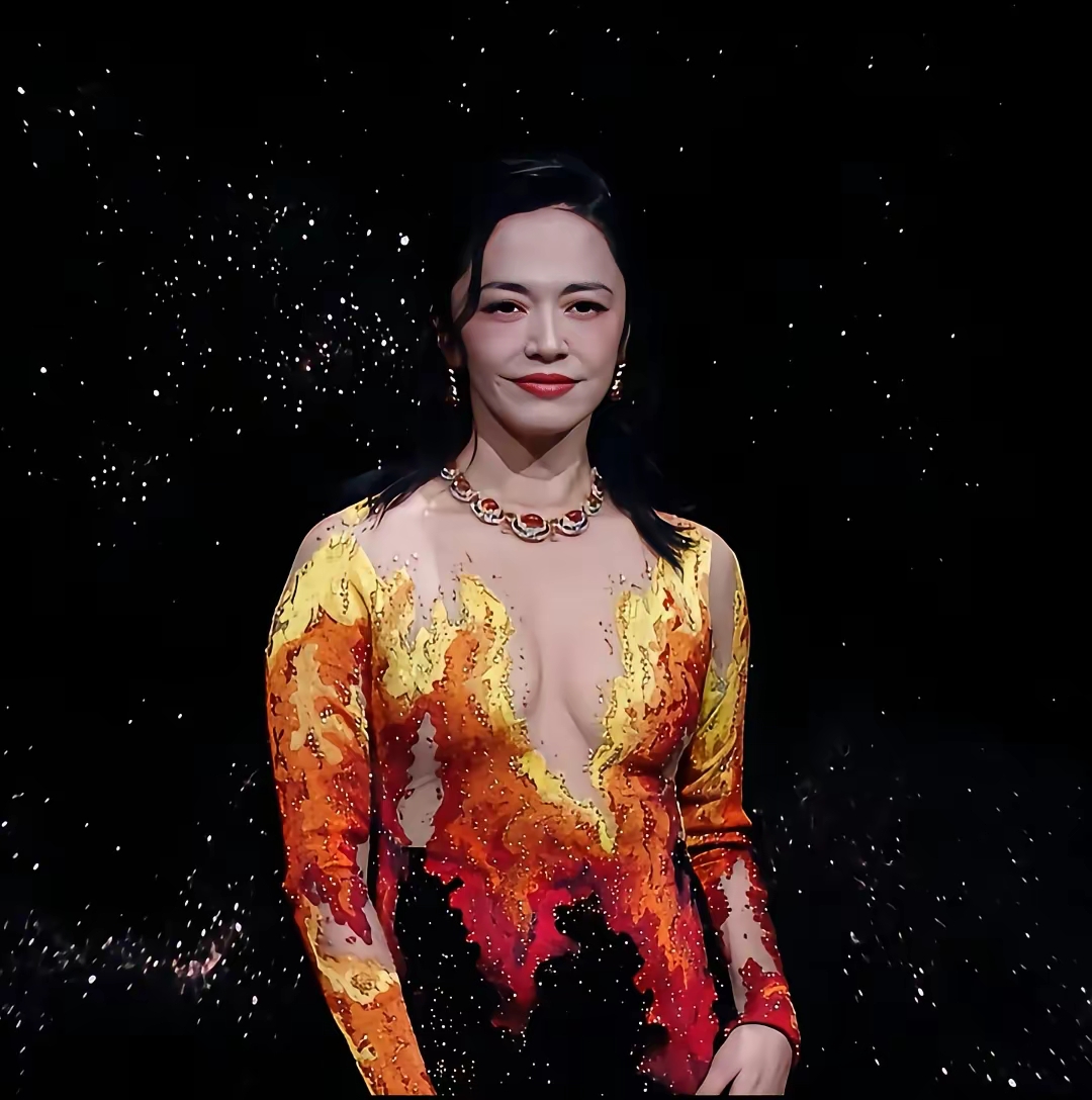 姚晨这身造型，不知道她的造型师是咋想的