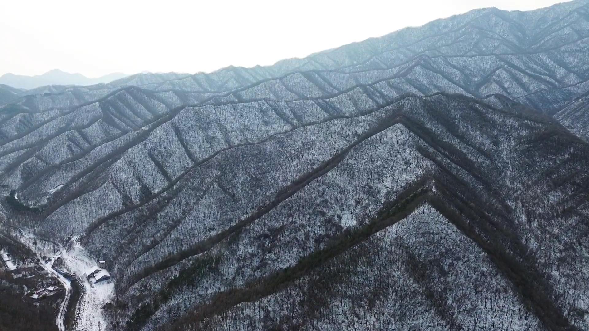 雪韵甘山 雪漫青山入画来