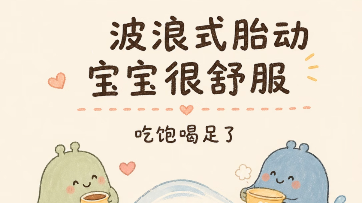 胎宝宝在肚子里“搞事情”