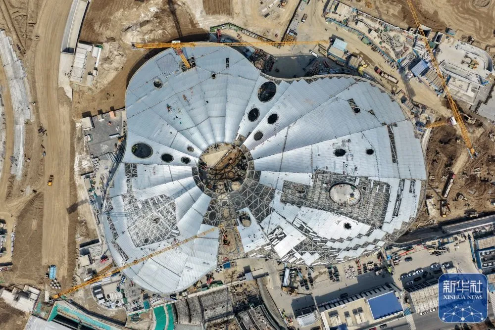 雄安新区启动区城市文化广场项目建设有序推进