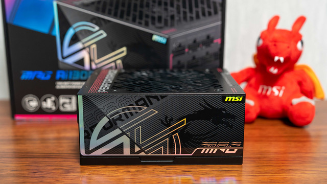 主动保护，让显卡更安全！微星MPG Ai1300TS PCIE5 月神电源晒单