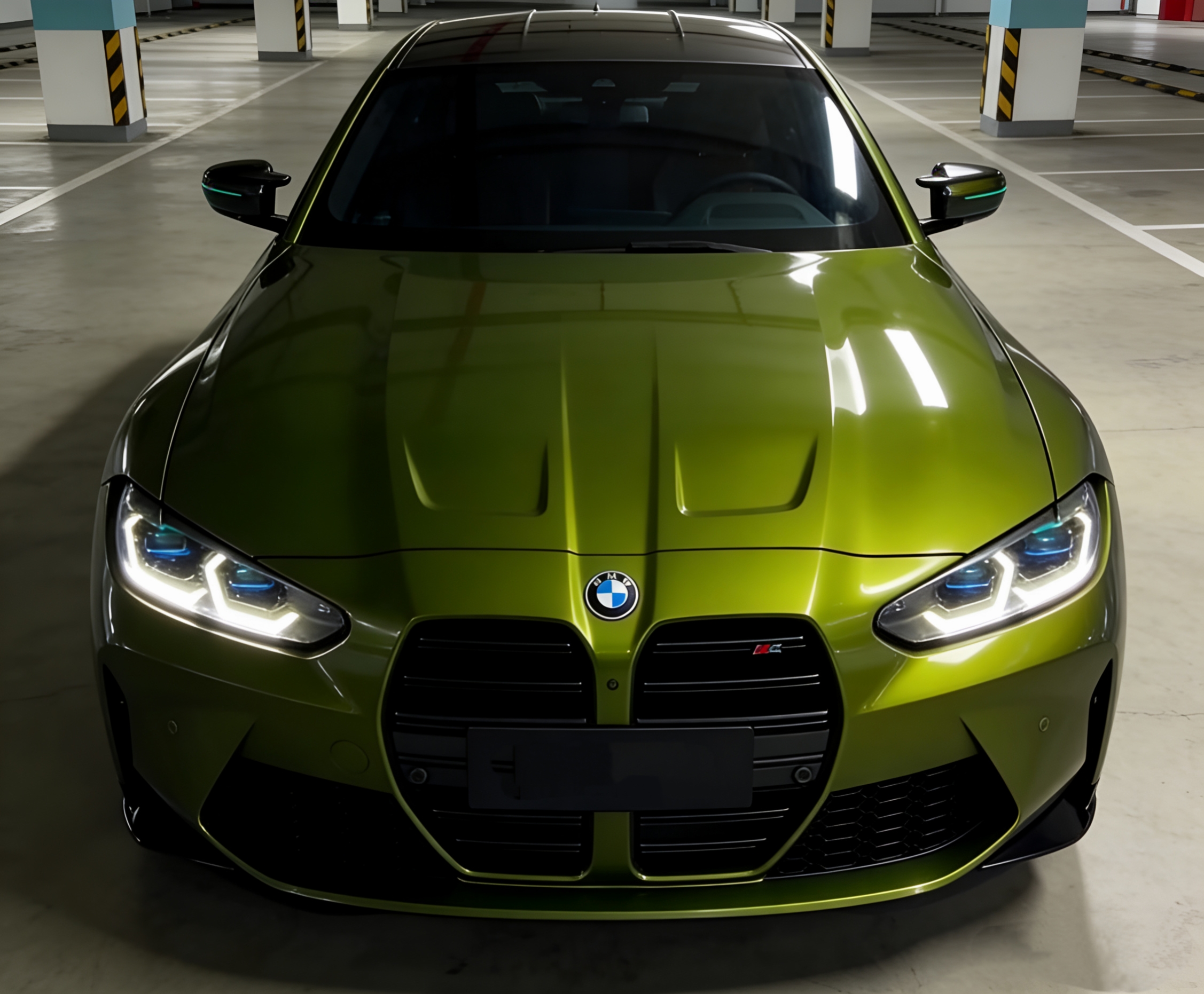 谁能拒绝一台自带金属滤镜的宝马M4啊！