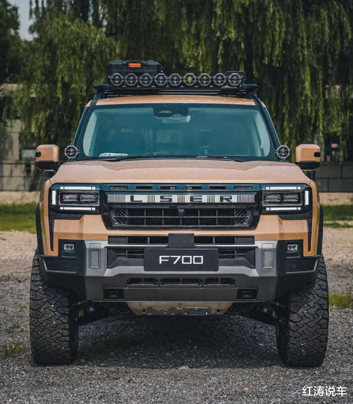 纵横F700现身，全自动智能四驱，涉水深度900mm，综合续