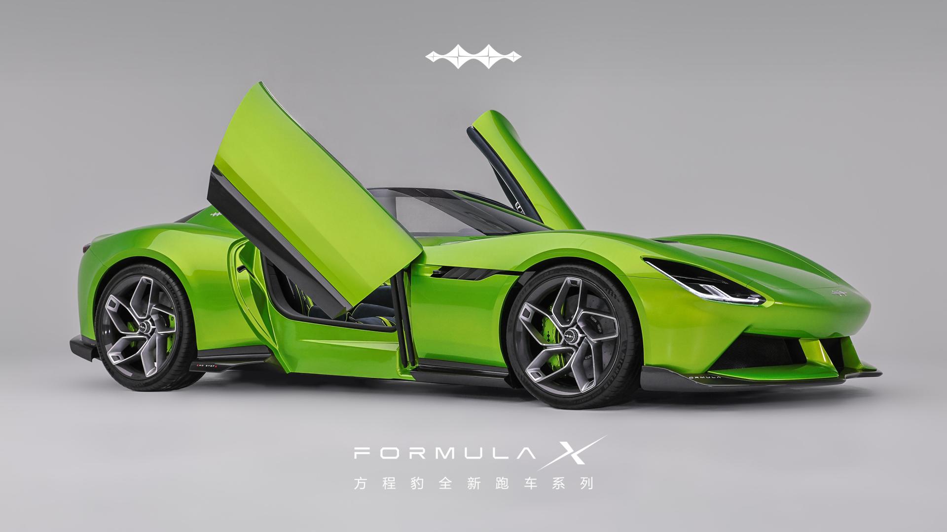 方程豹造跑车了？FORMULA X：折叠方向盘，2027年见