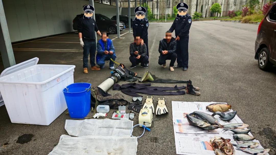赤水公安严打非法捕捞，筑牢水域生态安全屏障