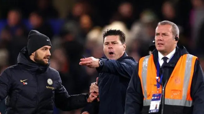 11波切蒂诺不满安东尼-泰勒结束哨，浪费切尔