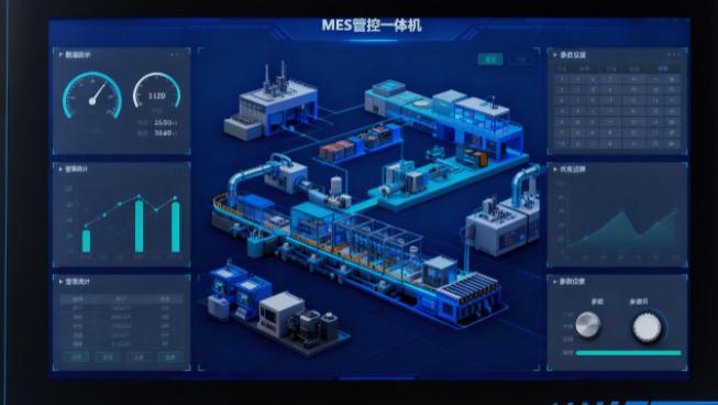 阿姆智创15.6寸平板工控一体机，赋能工业视觉与自动化产线，源头工厂ODM定位方案