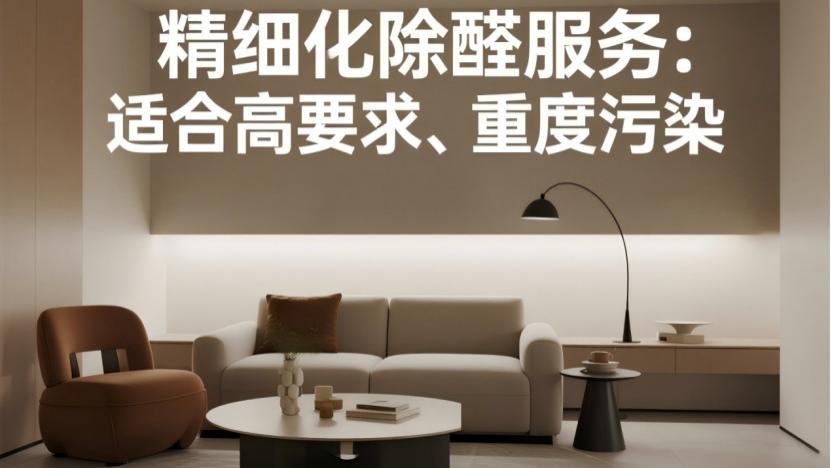 新房除甲醛避坑指南：很多人踩过的误区，专业选择看这篇