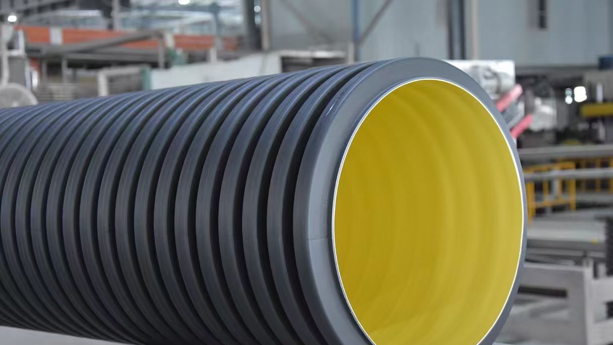 PE1000波纹管与玻璃钢管性能对比