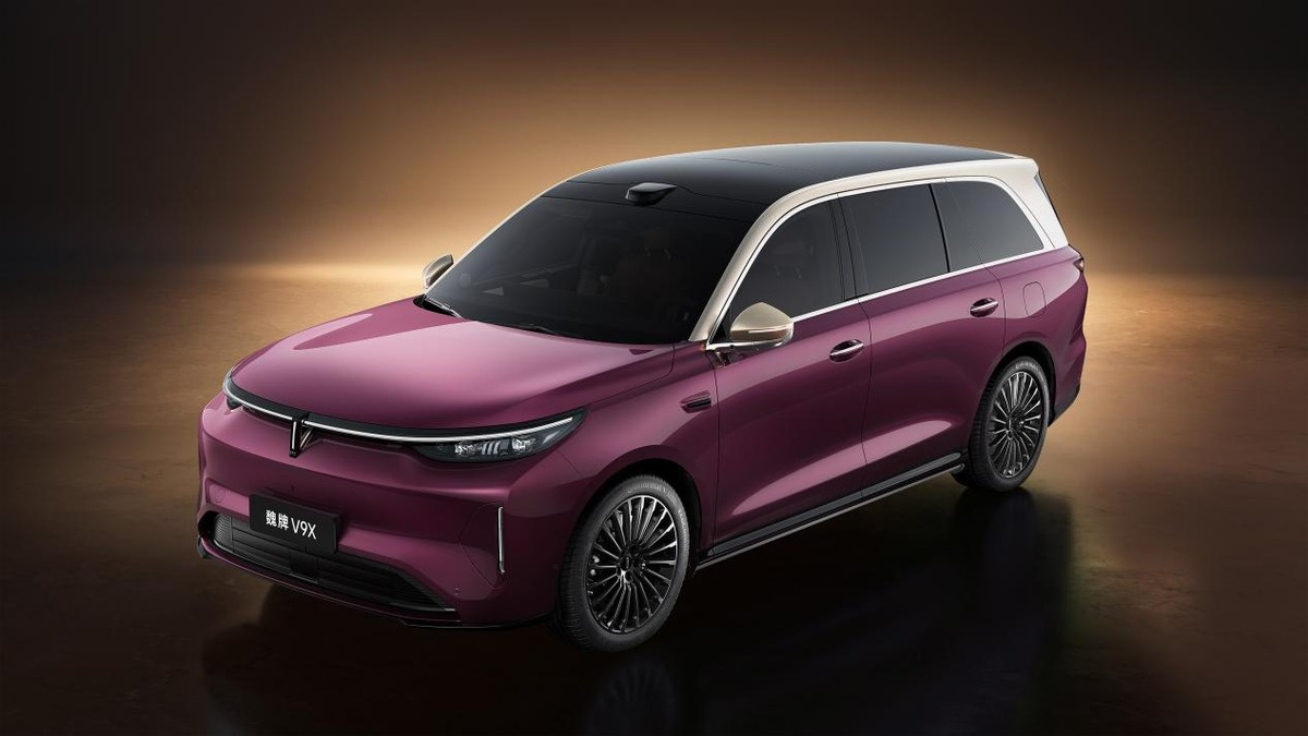 东方美学“立旗”中式豪华 魏牌V9X造型美学全球首秀