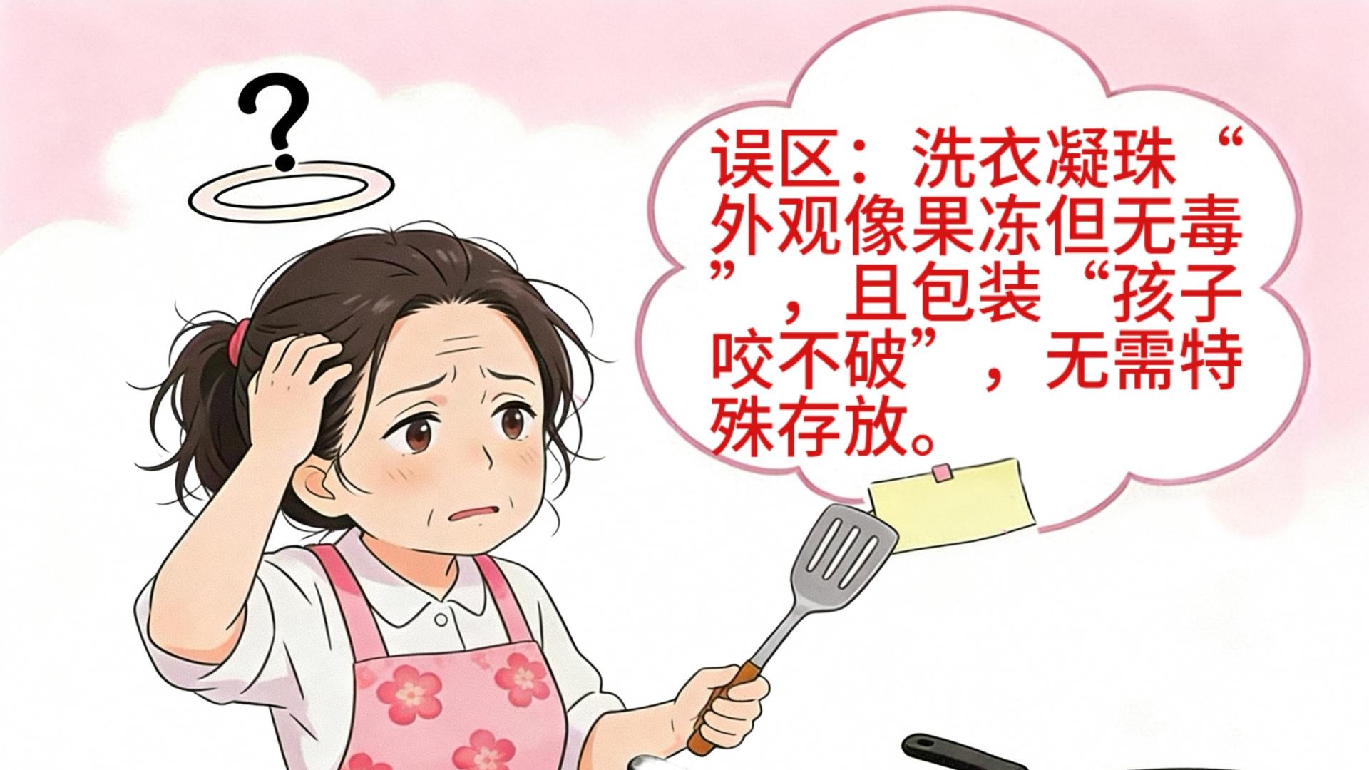 如何防止孩子误食洗衣凝珠？PVA膜溶解度与儿童安全防护