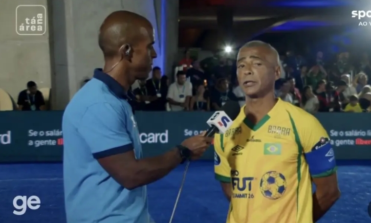 罗马里奥也给内马尔站台来了
他认为，安切洛蒂必须得带上内马尔，哪怕内马尔只有六七