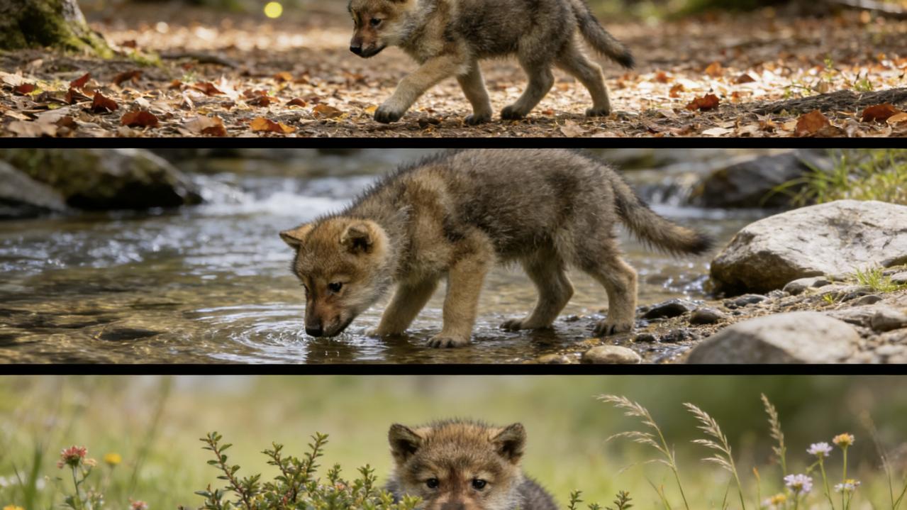 我把狼崽养大后，没把它放归荒野
