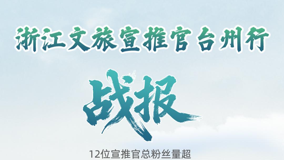 3863.7万次“云打卡”！台州的这次文旅推广，火了……