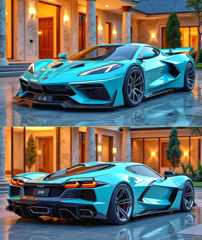 2026年的Corvette C6要有新外观了，太让人期待！科尔维特是雪佛兰旗下