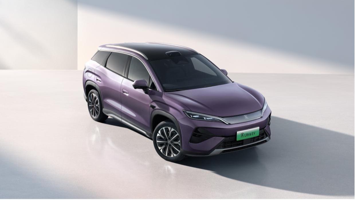 宋Ultra EV开启预售15.5万元起，710km长续航+闪充