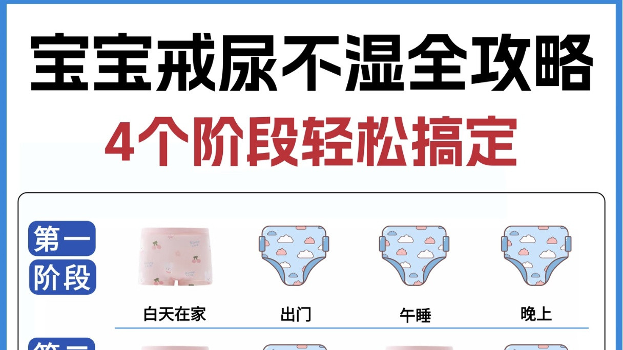 还在为戒尿不湿焦虑？抓住这个“黄金信号”，宝宝轻松学会上厕所