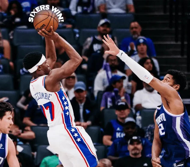 NBA常规赛76人客场迎战国王的比赛已经结束。全场战罢，76人以139-118战