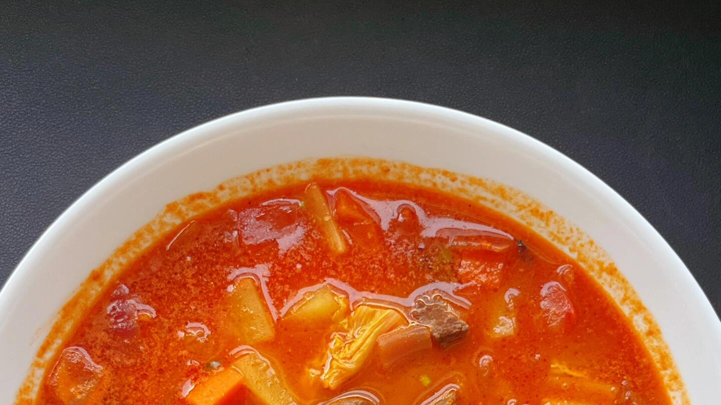 罗宋汤 鲜香甜美