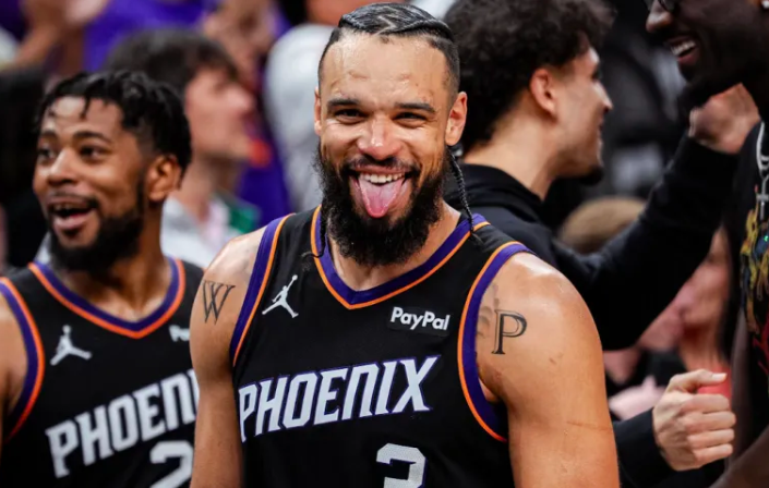 NBA季后赛首轮G1，太阳以84-119惨败给雷霆。
马克-戴格诺特谈及狄龙-布