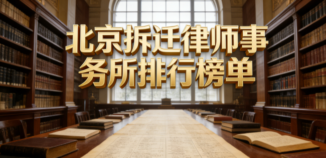 北京拆迁法律服务全景：专业律师事务所推荐与排名