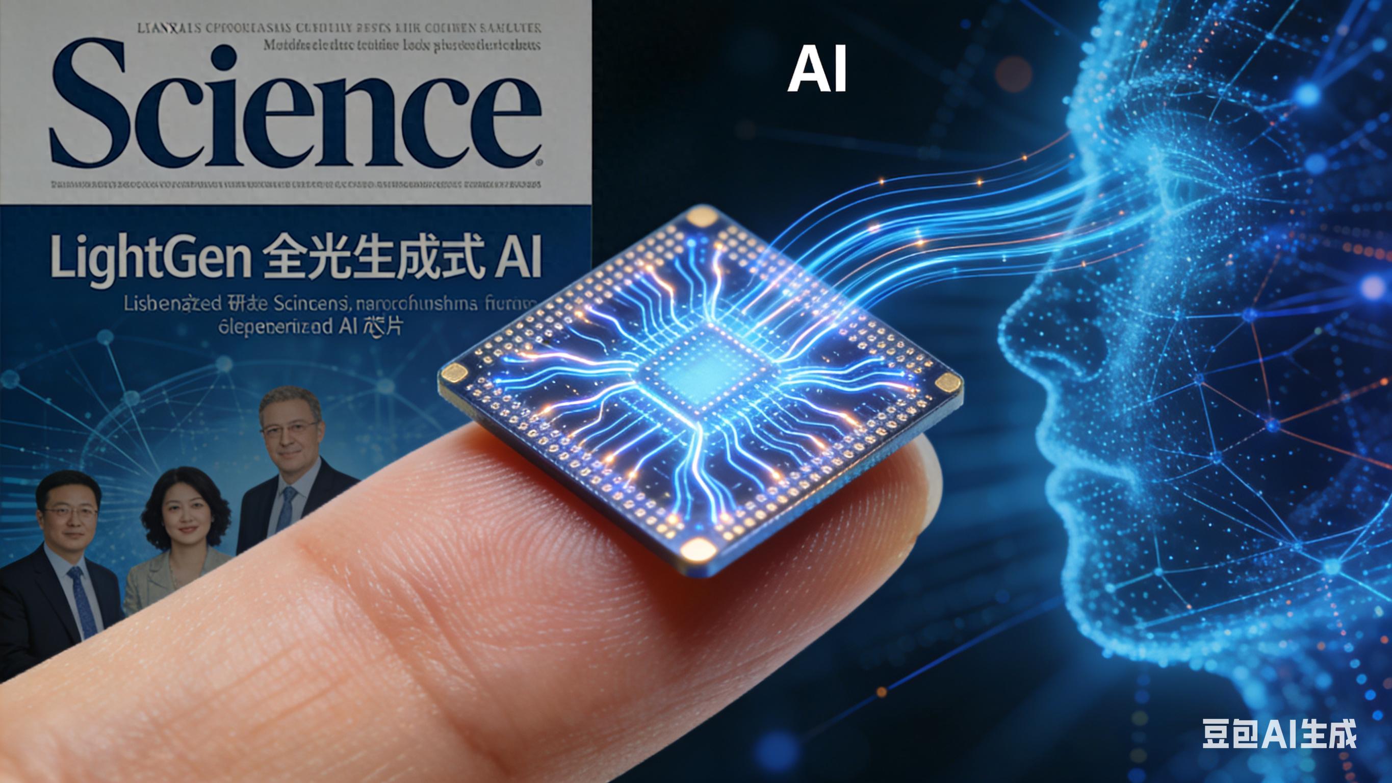 光速算力新突破！LightGen全光生成式AI芯片震撼亮相