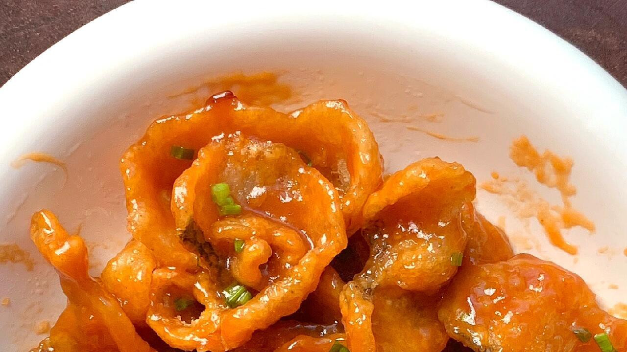 这道酸甜酥脆的茄汁鱼片太下饭了！！