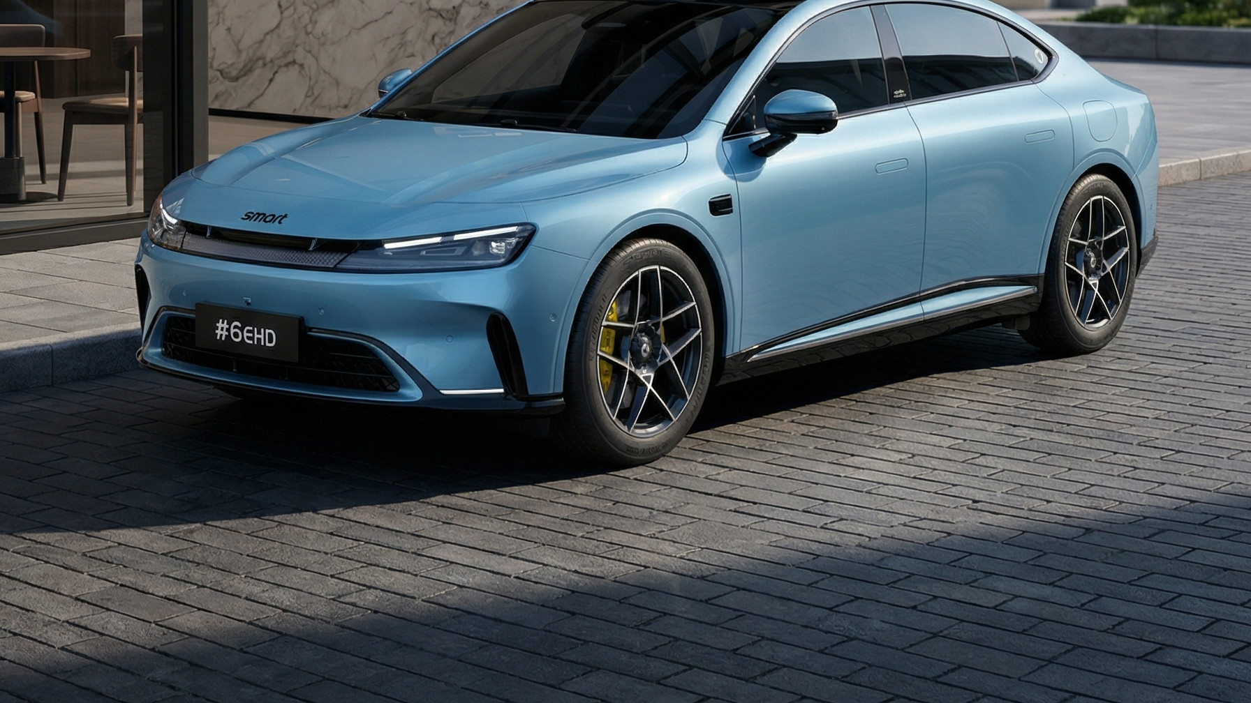 座舱亮点！全新smart精灵6号渐变打孔源自高定工坊