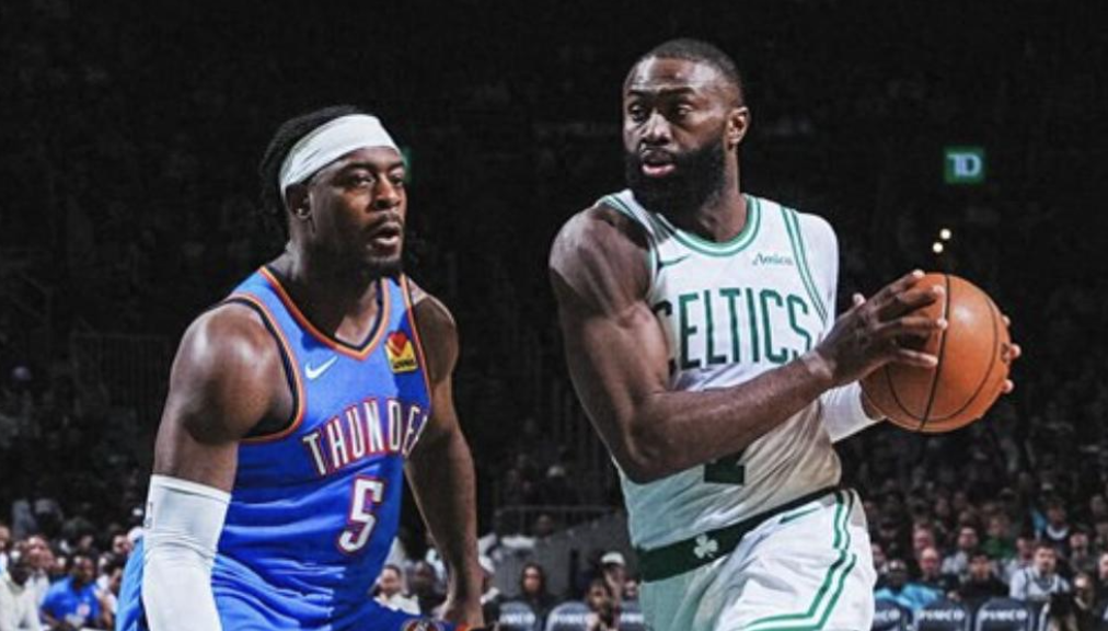 3月26日，NBA常规赛继续开打，凯尔特人坐镇主场迎战雷霆。最终经过四节较量，凯