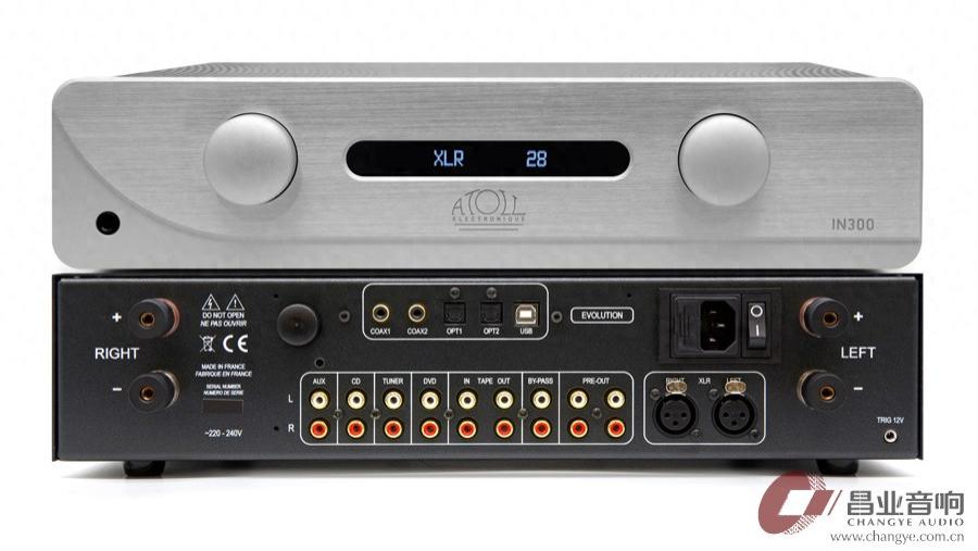 Atoll IN300 Evolution（进化）合并式放大器评测