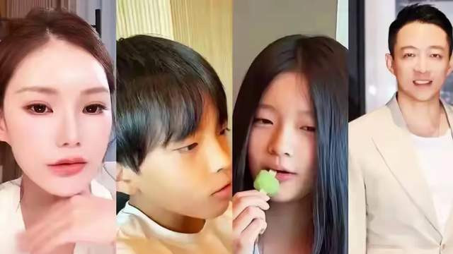 汪小菲与女儿在北京街头散步，父女俩一前一后，偶尔说话，很温馨