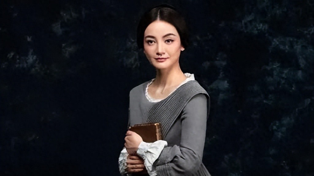 朱杰长得确实好看，眼睛大皮肤白，笑起来温婉