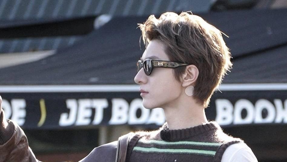 林一《地球超新鲜》露额金发造型引热议，网友惊呼撞脸韩星马丁！